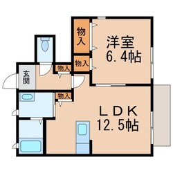 エルドラド寺内の物件間取画像